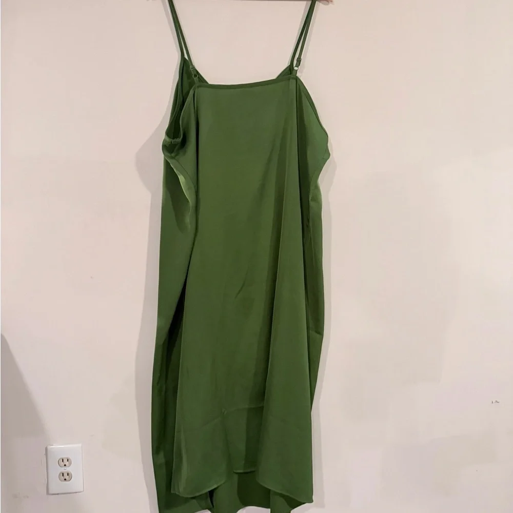 a new day Green Slip Dress